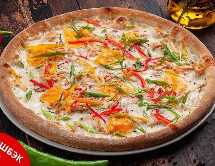 Піца Тай . Доставка Піци на замовлення, Швидка доставка їжі від HOLLYFOOD